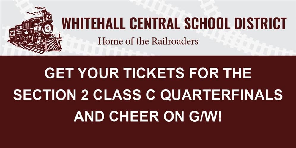 Click here to buy Section 2 Class C Quarterfinals tickets in advance